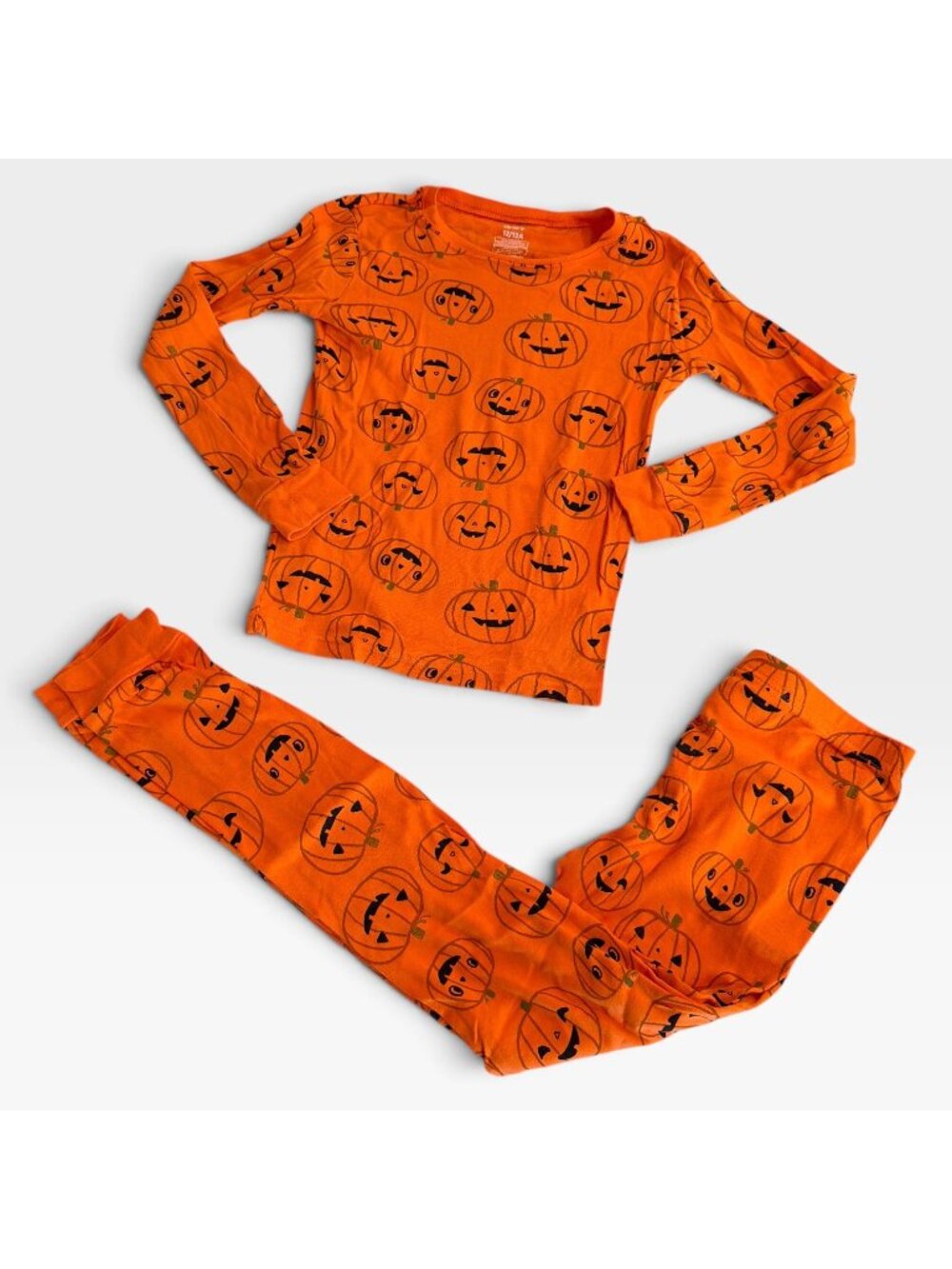 Carter’s Unisex Halloween Pumpkin Pajamas 12